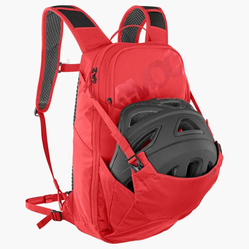 EVOC Ride 8 Backpack w/2l Bladder in True Red-4