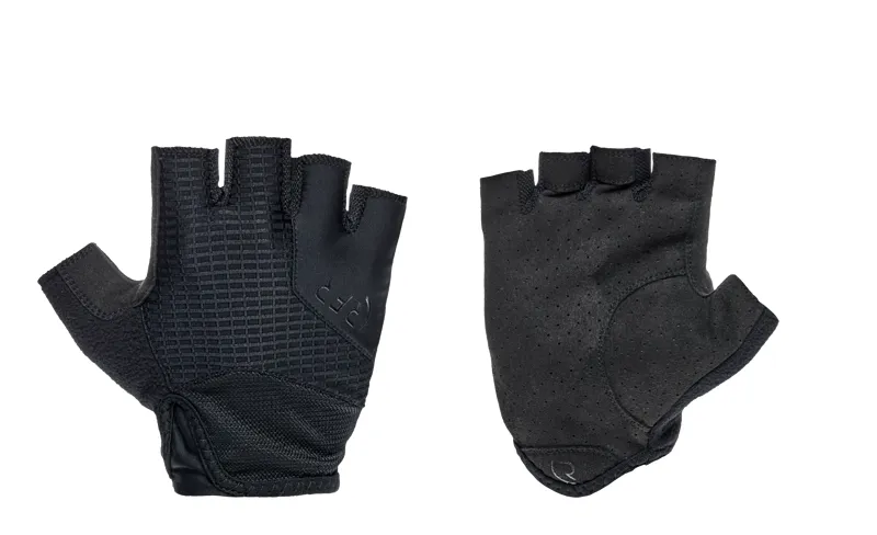 RFR Pro Short Finger Gloves in Black