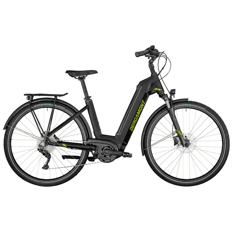 Bergamont E-Horizon Sport Wave Electric Hybrid Bike in Black 