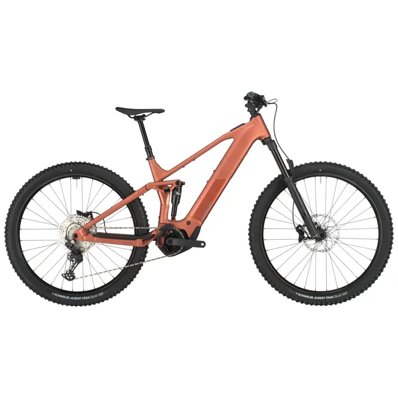Bergamont E-Revox FS 20 E-MTB in Dark Red