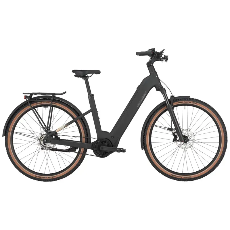 Bergamont E-Horizon SUV 20 Belt Wave E-MTB in Black Matte