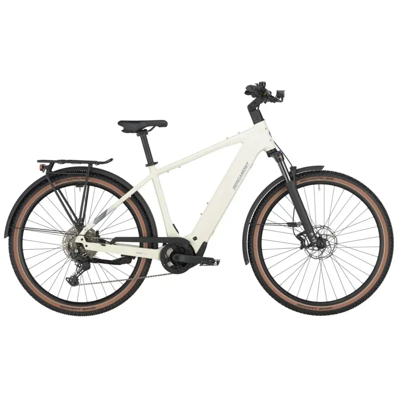 Bergamont E-Horizon SUV 30 Electric Hybrid Bike in Off White