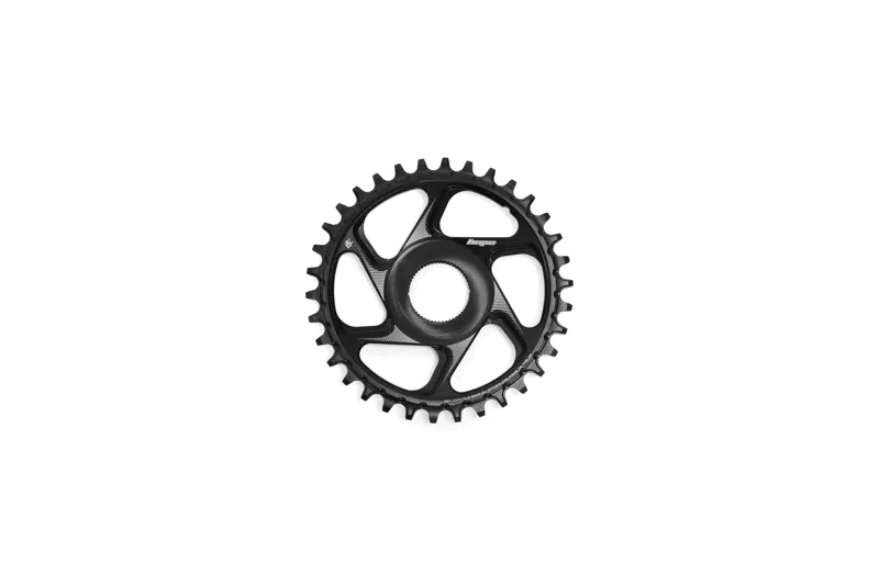 Hope Spiderless Chainring in Black-2
