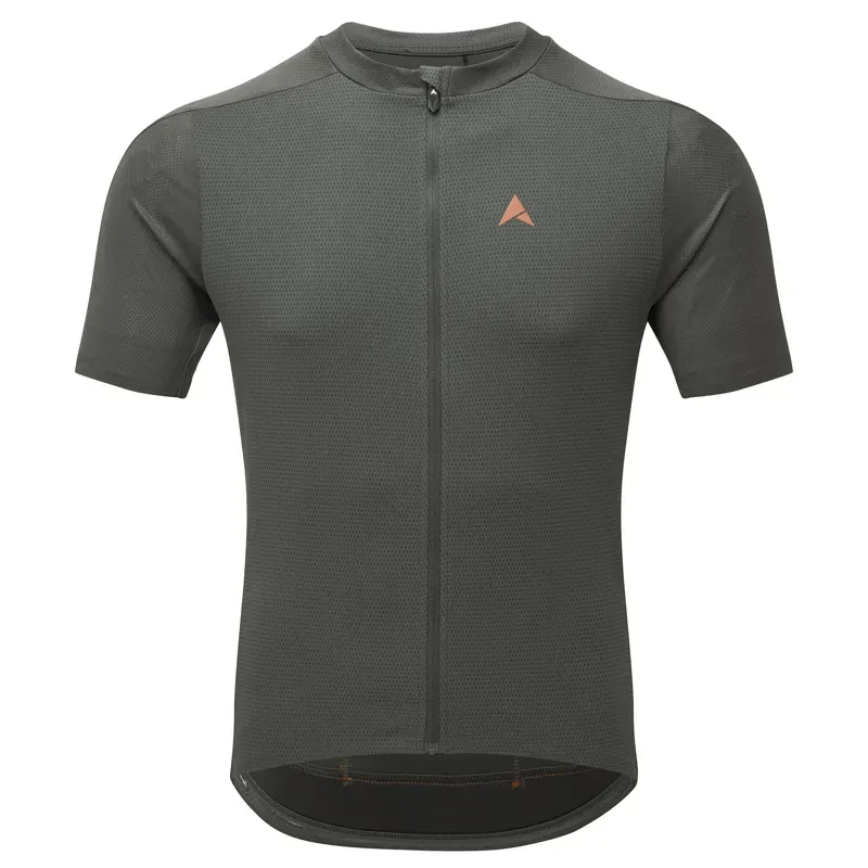 Altura Endurance Short Sleeve Cycling Jersey in Carbon/Rust-1