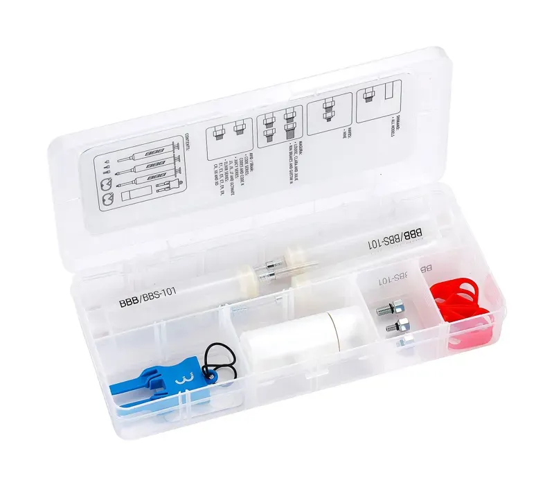 BBB BleedKit for Disc Brakes in Clear