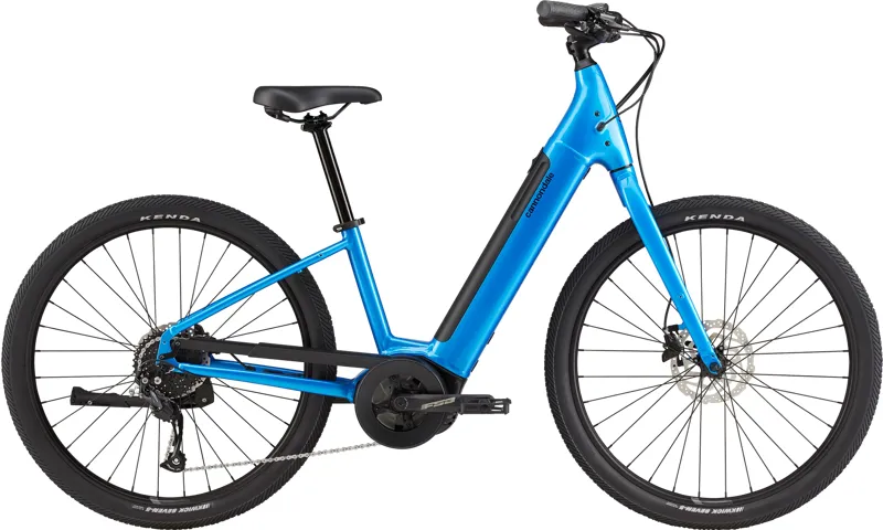 Cannondale Adventure Neo 4 Electric Bike in Blue