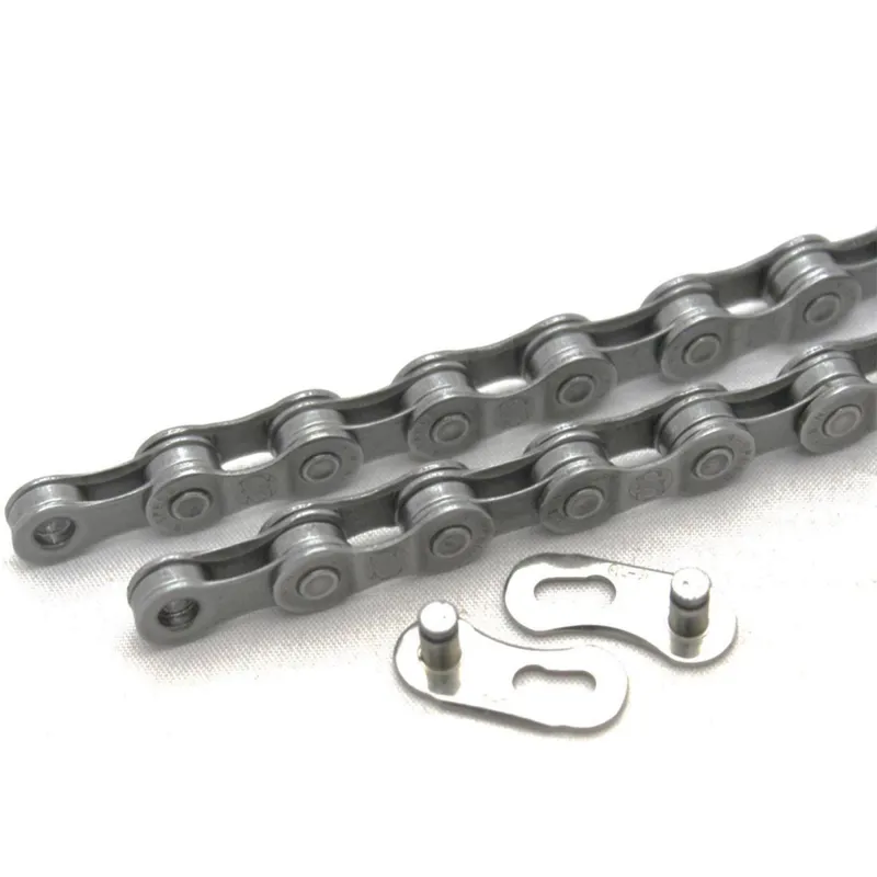 Clarks 9 Speed Anti-Rust Chain w/QR Link in Silver