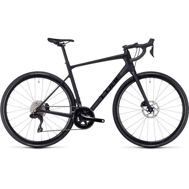 Cube Attain GTC SLX Road Racing Bike in Carbon/Black