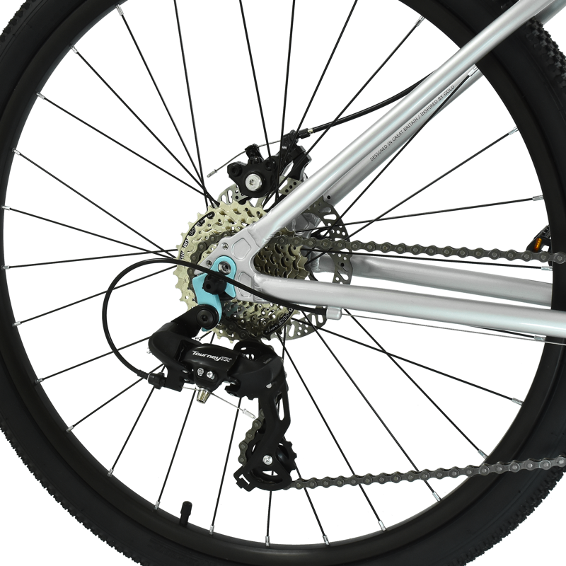 Hoy Pentland 26in Kids Bike in Titanium Silver-4