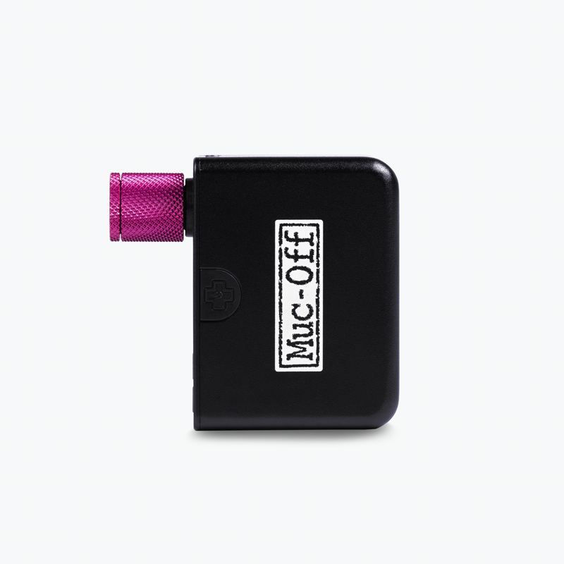Muc-Off AirMach Electric Mini Pro Inflator in Black/Pink-4