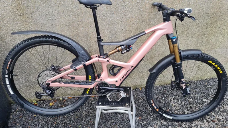 Rise LT M10 630w Desert Rose - Carbon Raw Matt With Extras our own Test Bike -150Miles-1