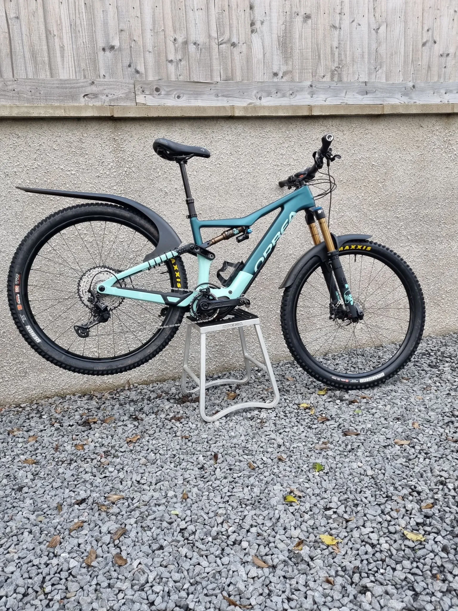 ORBEA RISE M10 EX-STAFF BIKE WITH UPGRADES