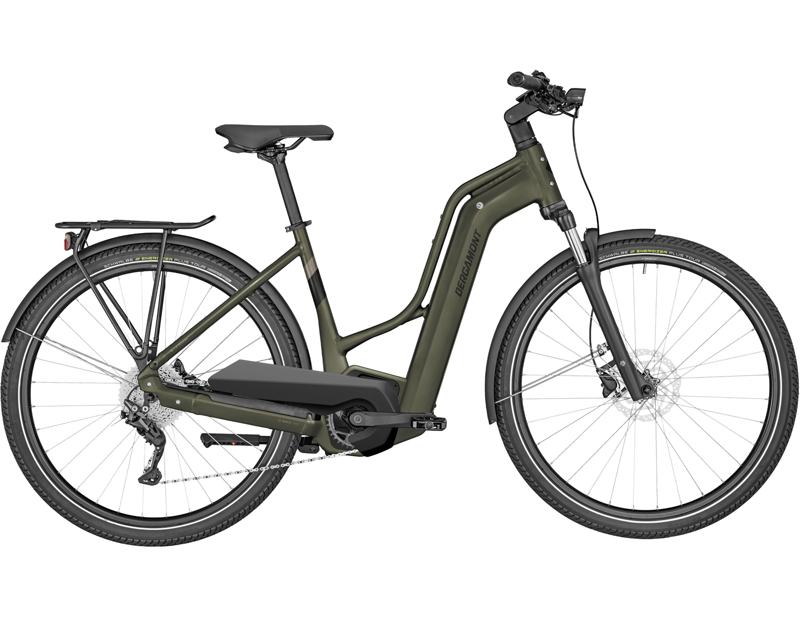 Bergamont E-Horizon Edition 5 Amsterdam 2025 Electric Bike - khaki green