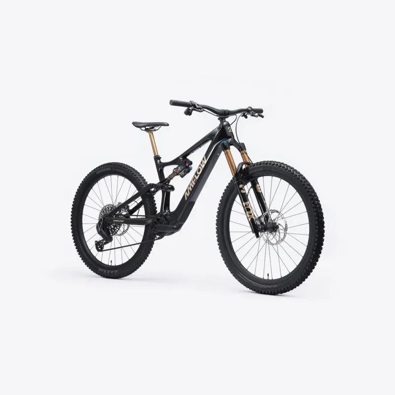 Amflow PL Carbon Pro 800Wh 2025 Electric Mountain Bike - Cosmic Black-1