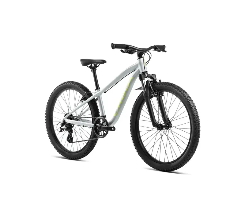 Orbea Mx 24 Xc Junior Bike In Halo Silver/Spicy Lime-2