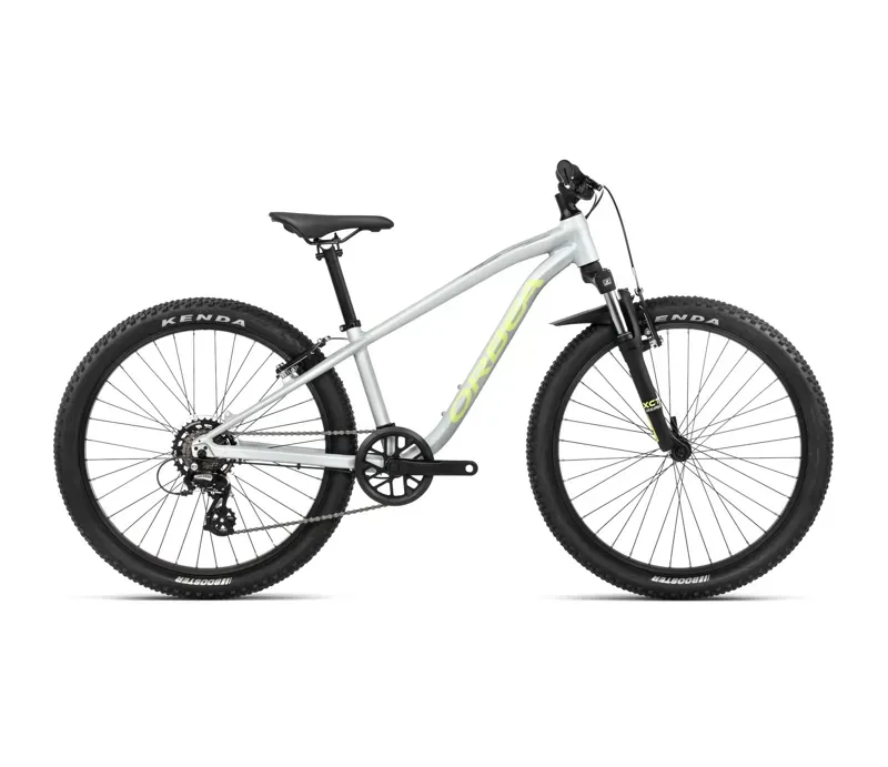 Orbea Mx 24 Xc Junior Bike In Halo Silver/Spicy Lime-1