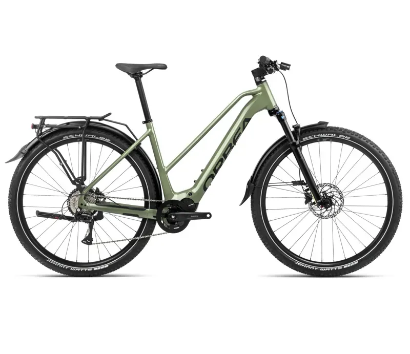 Orbea Kemen Mid Suv 40 Trekking Bike in Urban Green