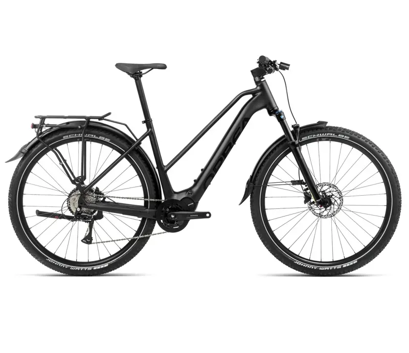 Orbea Kemen Mid Suv 40 Trekking Bike in Metallic Night Black