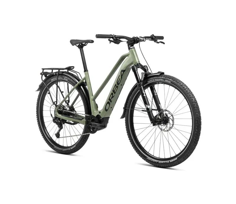 Orbea Kemen Mid Suv 40 Trekking Bike in Urban Green-1