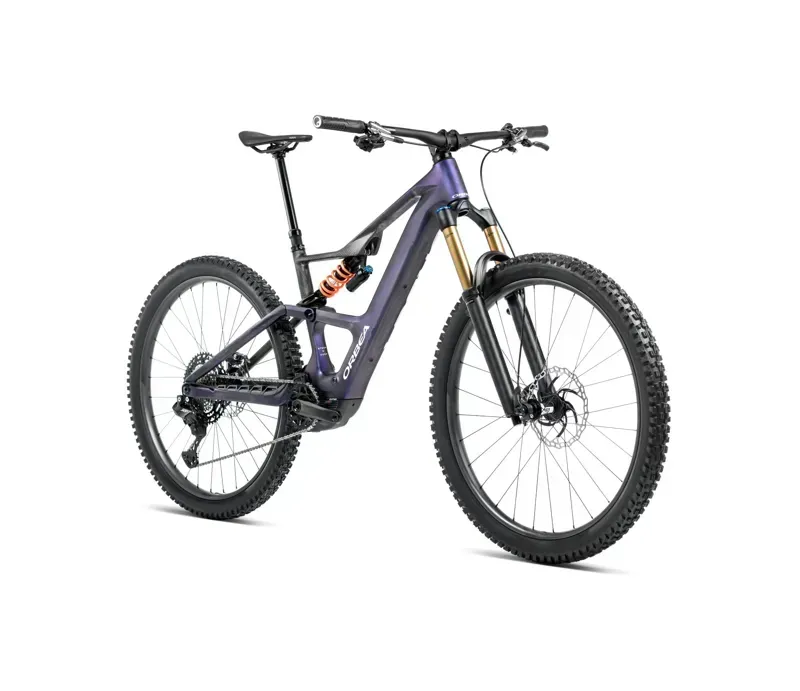 Orbea Rise Sl M-Ltd 420Wh E-Mountain Bike In Tanzanite Carbon View/Carbon Raw Matt-1