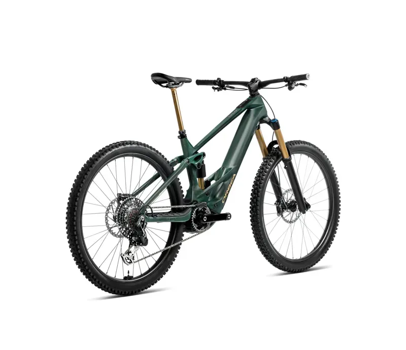 Orbea Wild M-Ltd E-Mountain Bike In Forest Green Carbon View Matt-2