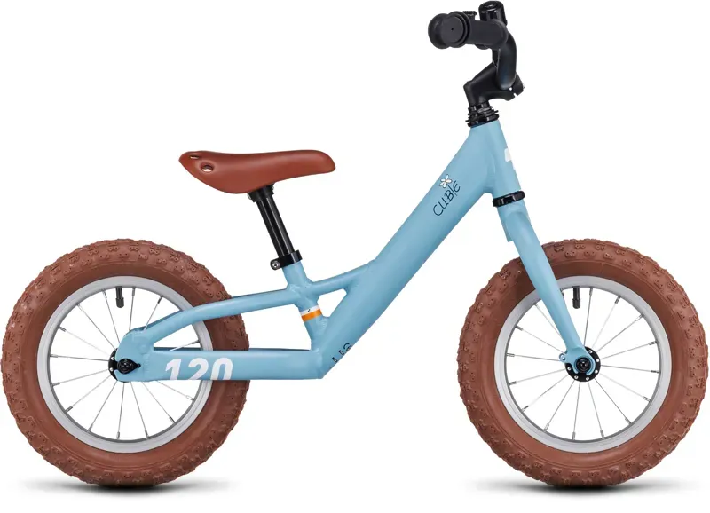 Cube Cubie 120 Walk Kid's Bike in Lightblue/White