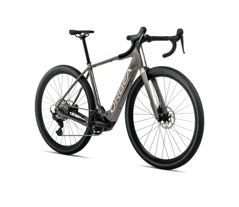 Orbea Denna H40 E-Road Bike in Magnetic Bronze Matt/Nickel Gloss-1