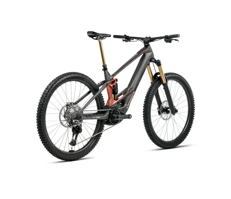 Orbea Wild M20 E-MTB In Diamond Carbon View Matt/Mars Red Gloss-2