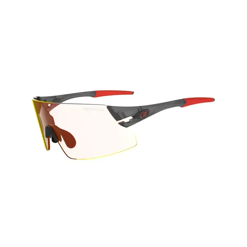 Tifosi Rail XC Foto Interchangeable Lens Sunglasses in Grey/Red