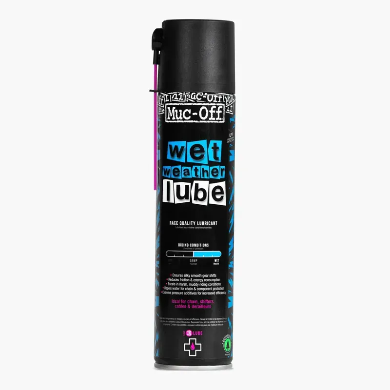Muc Off Bicycle Wet Weather Lube Aerosol 400ml