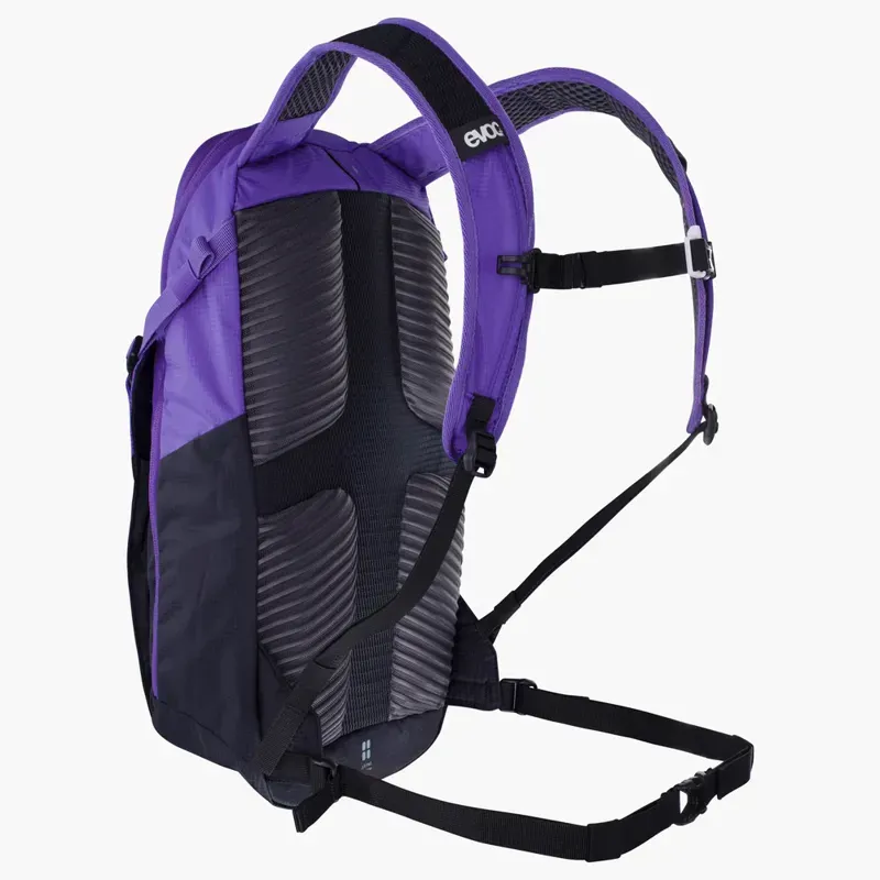 EVOC Ride 8 Performance Backpack w/2l Bladder in Violet/Black-2