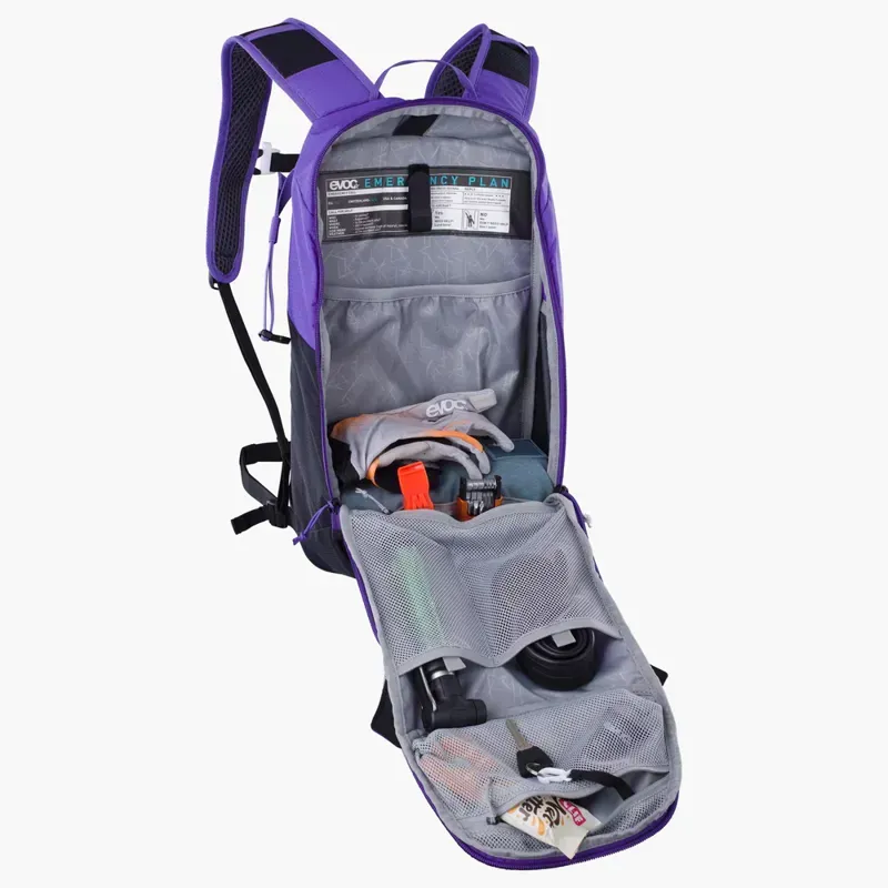 EVOC Ride 8 Performance Backpack w/2l Bladder in Violet/Black-6