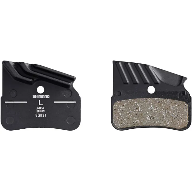 Shimano Spares BRBX N03A Pads and Spring Set - Resin w/ Fin